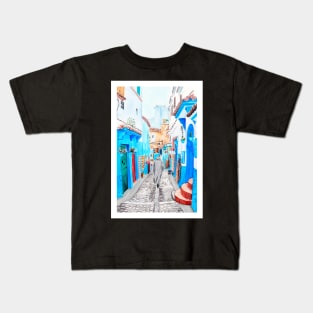 Chefchaouen, Morocco Kids T-Shirt